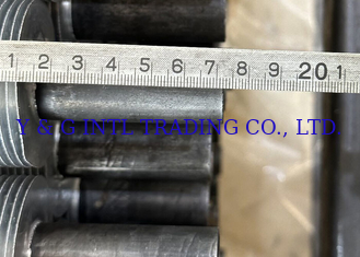 لوله بالدار گرد ضخامت بال 0.3mm 1mm برای درجه حرارت