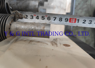 لوله دوقلو با باله از فولادی ضد زنگ با پایان 12.7mm/15.88mm