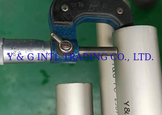 Wisent076 ASTM B338 لوله های تیتانیوم آلیاژ گرد با سطح پولیش