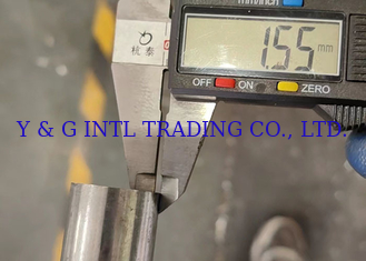 1mm-150mm ضخامت دیوار لوله های فولاد ضد زنگ تکنیک نورد سرد