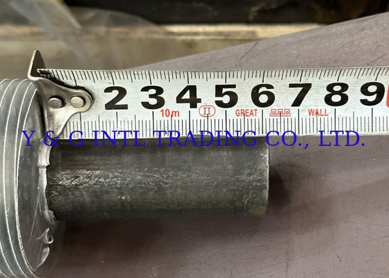 بسته بندی شده Fin Fin Fin Tube Fin ضخامت 0.3mm 1mm