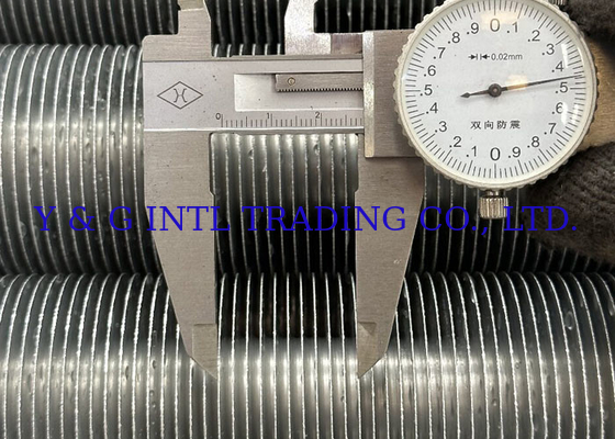 بسته بندی شده Fin Fin Fin Tube Fin ضخامت 0.3mm 1mm