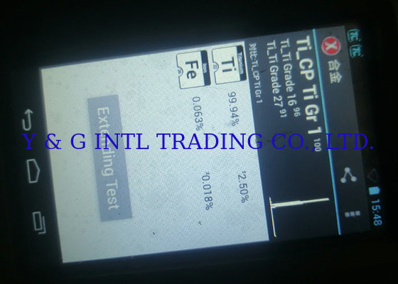 ASTM B338 لوله تیتانیوم بدون درز استاندارد با ناخالصی 0.1%