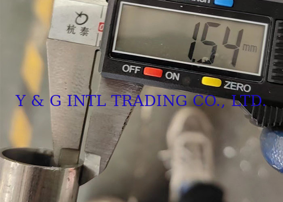 1mm-150mm ضخامت دیوار لوله های فولاد ضد زنگ تکنیک نورد سرد