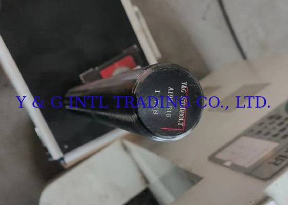 درجه 10.9 M بولت های رشته ای جعل شده Hex Bolt Studs Fasteners با رنگ های سفارشی
