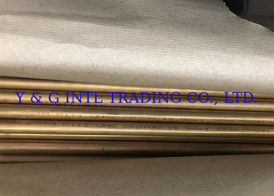 ASTM B75 لوله آلیاژ مس با طول قابل تنظیم برای برق