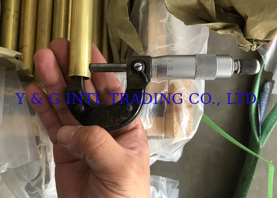 ASTM B75 لوله آلیاژ مس با طول قابل تنظیم برای برق