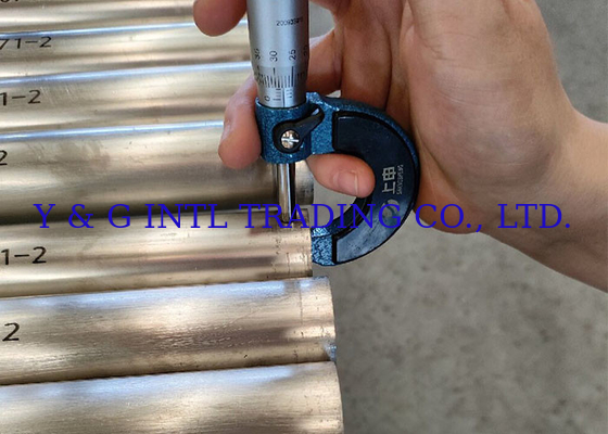 ASTM B75 استاندارد لوله آلیاژ مس سرد رولد سفارشی